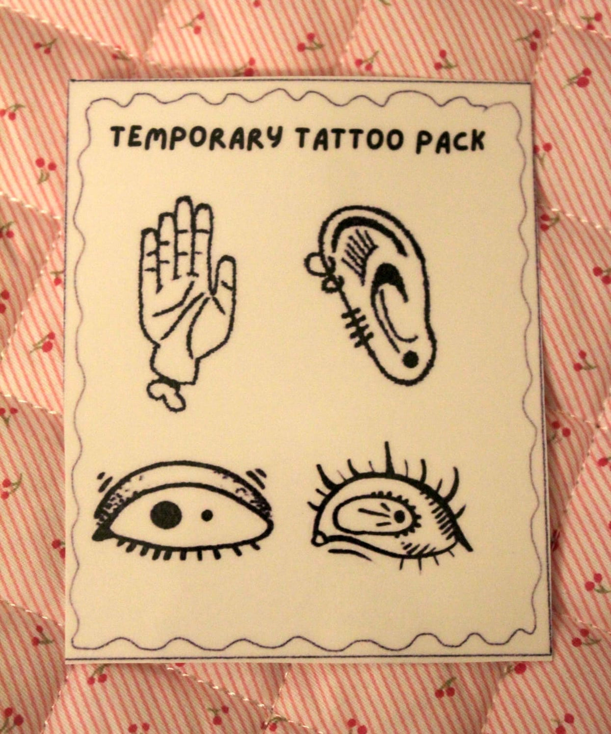 Eyeball Temporary Tattoos