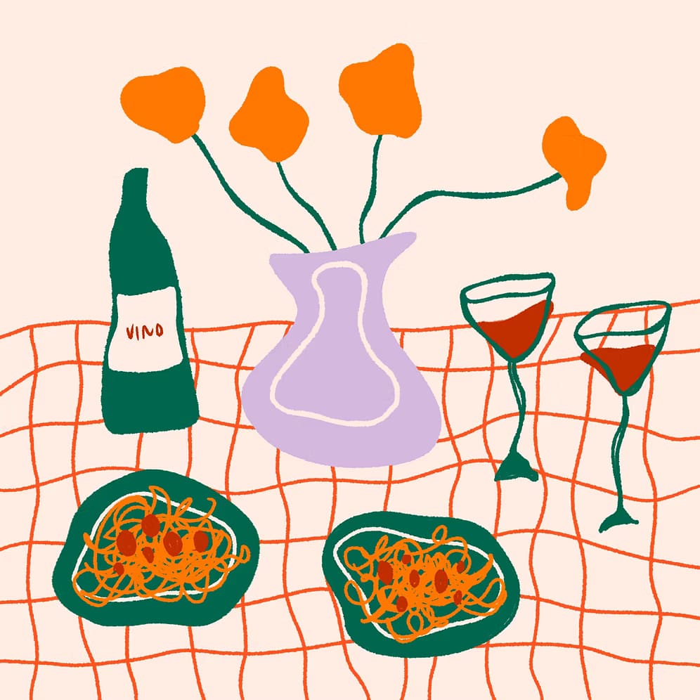 Dinner for Two Print