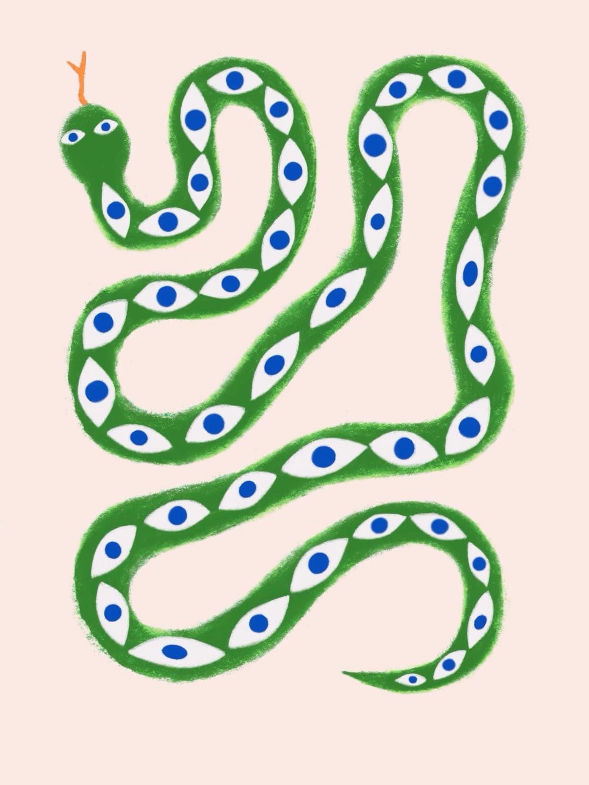 Snake Eyes Print