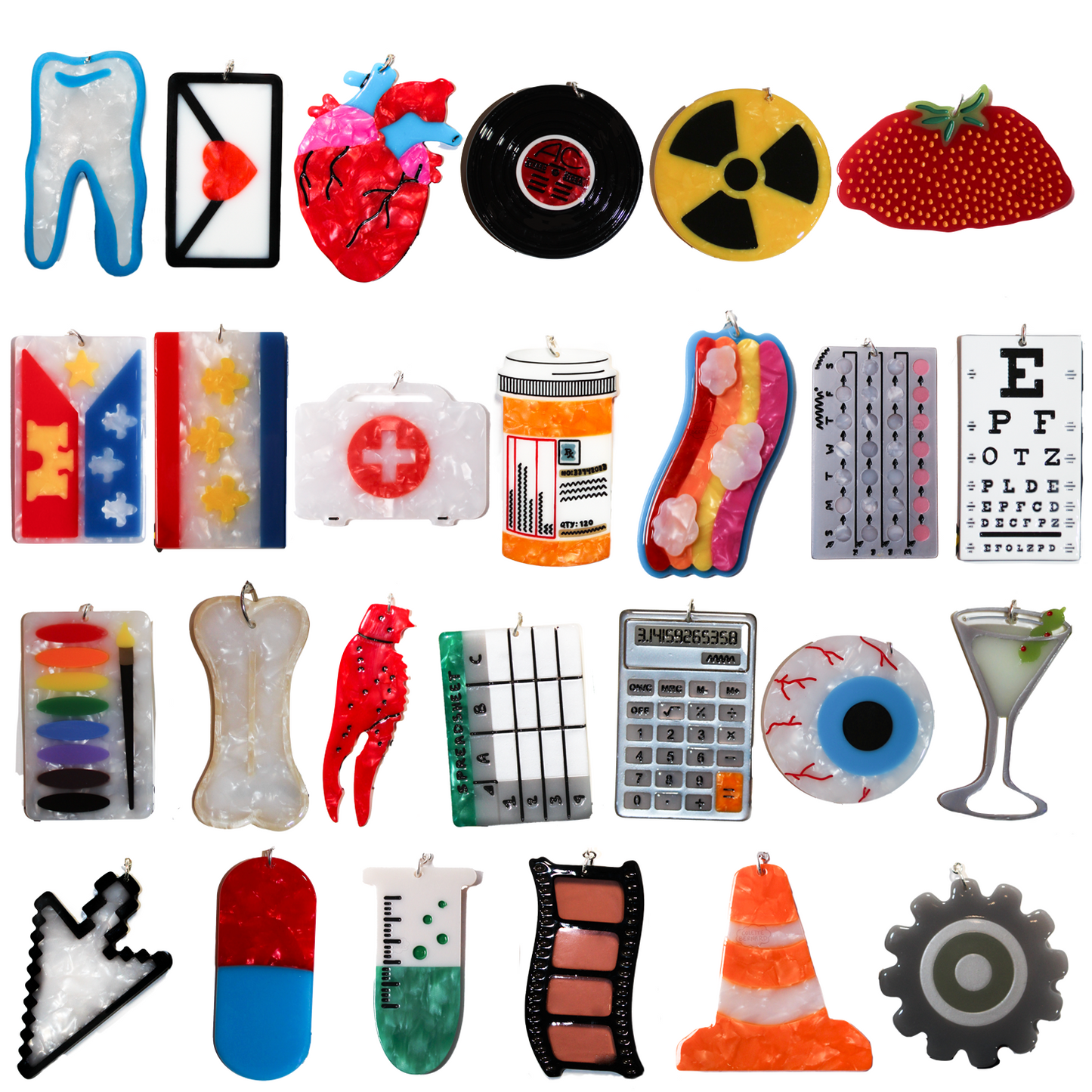 Career Keychains / Bag Charms