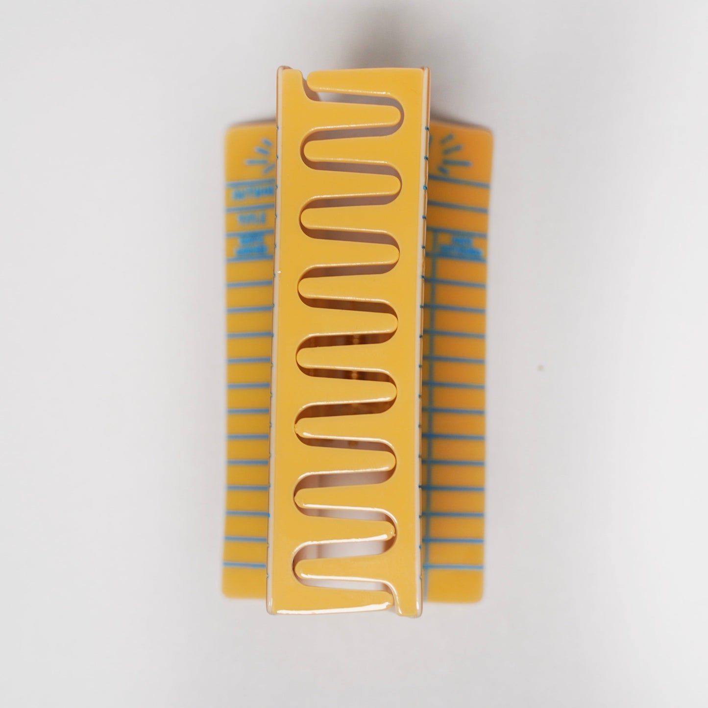 Library Card Hair Claw
