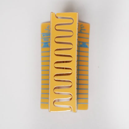 Library Card Hair Claw