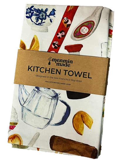 Chinese Takeout Tea Towel