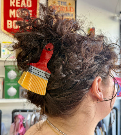 Paint Brush Hair Claw