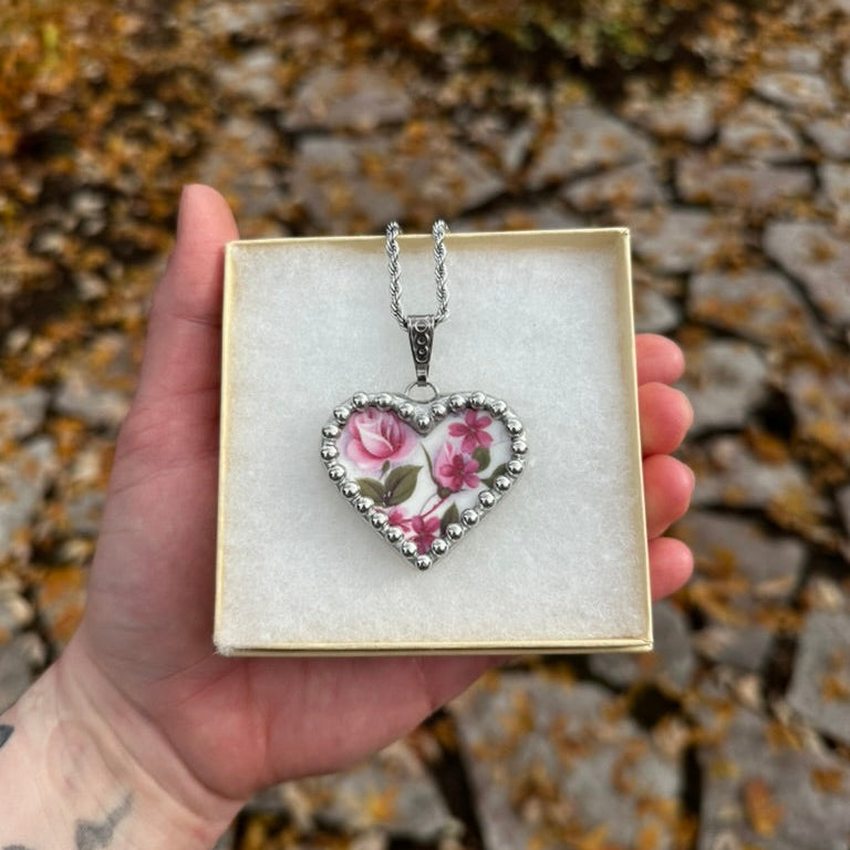 Broken China Necklaces