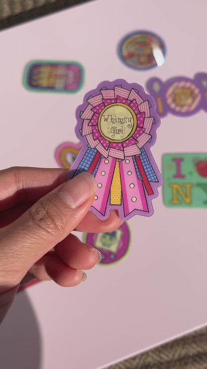 Rosette Lenticular Sticker