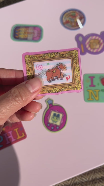 Horse Vinyl Sticker