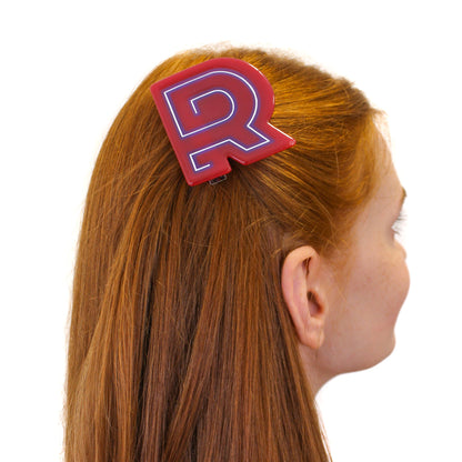 Letter R Hair Clip