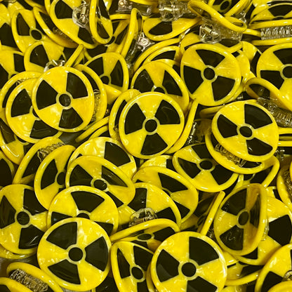 Radiation Symbol Mini Claws (2-pack) PREORDER