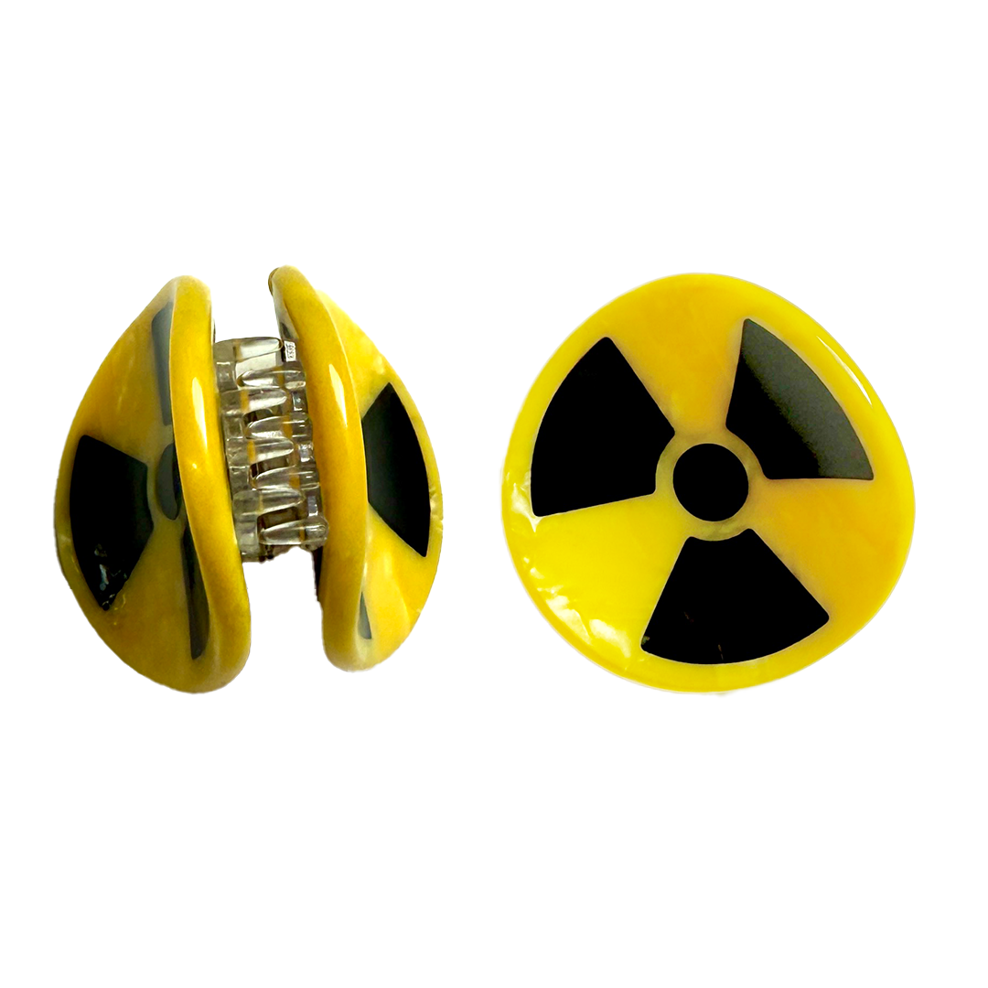 Radiation Symbol Mini Claws (2-pack) PREORDER