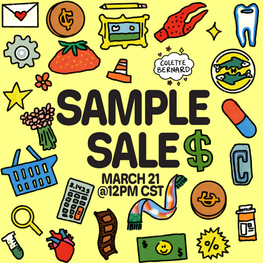 Artist Colette Sample Sale