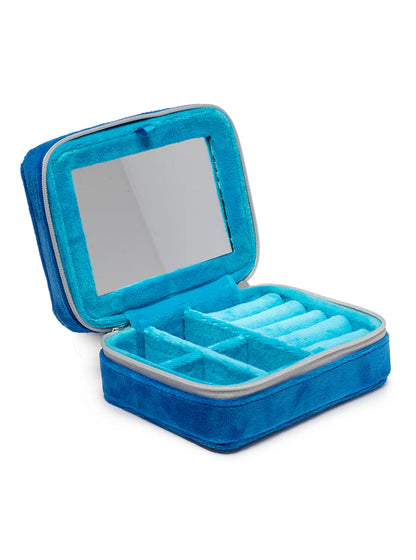 Sardine Velvet Jewelry Zip Case / Organizer