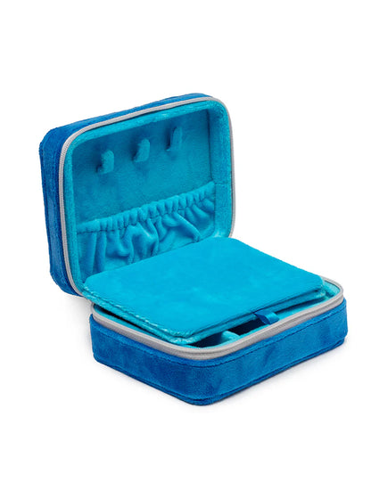 Sardine Velvet Jewelry Zip Case / Organizer
