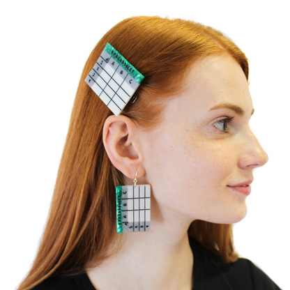 Spreadsheet Earrings