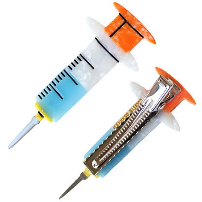 Syringe Hair Clip