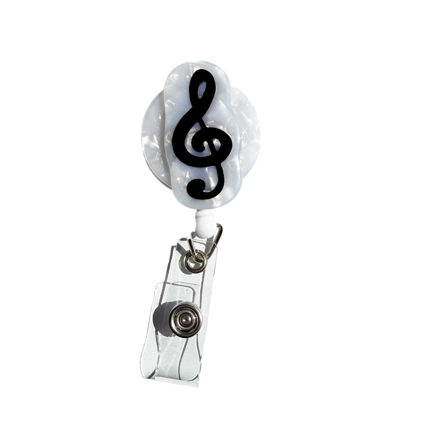 Treble Clef Badge Reel
