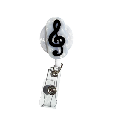 Treble Clef Badge Reel