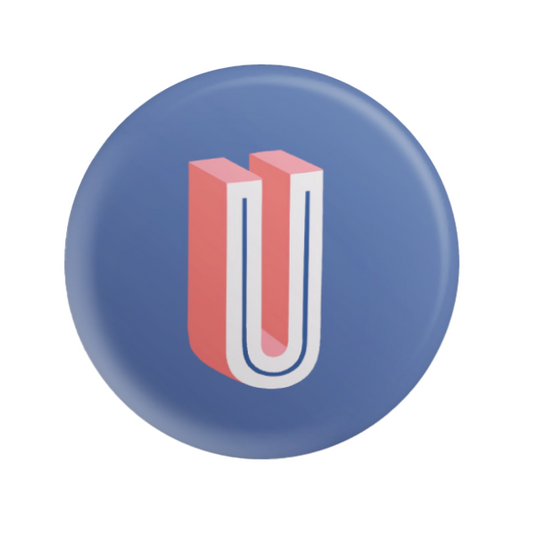 Letter U Button