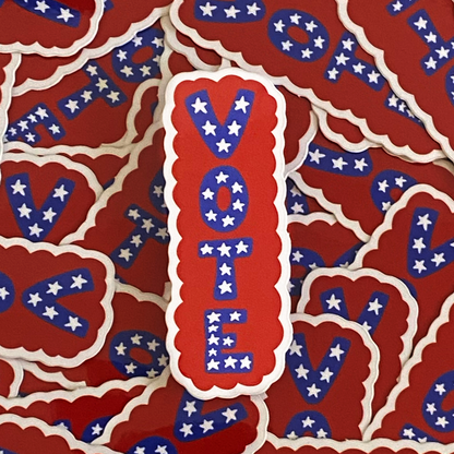 Vote Sticker (100% of profits go to CHIRLA)